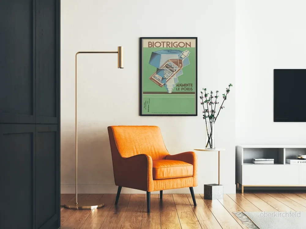 Vintageposter Biotrigon väggdekor för hälsa - Bild 2