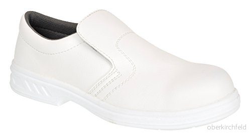 Portwest FW58 Yrkes Poslizgnac Sie na Sko, O2, Vit, Storlek 36 5036108249589