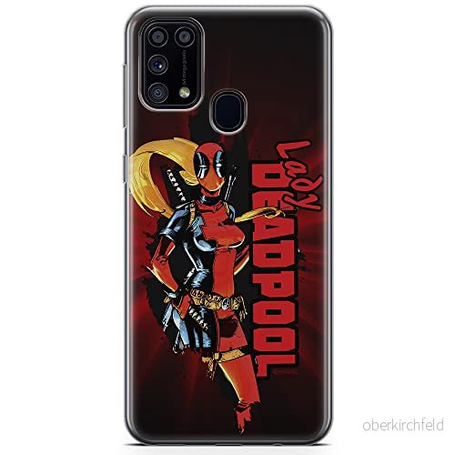 ERT GROUP mobiltelefonfodral för Samsung M31 originalt och officiellt licensierat Marvel mönster Deadpool 009 optimalt anpassad till formen på mobiltelefonen, fodral tillverkad av TPU plast 5904805481314