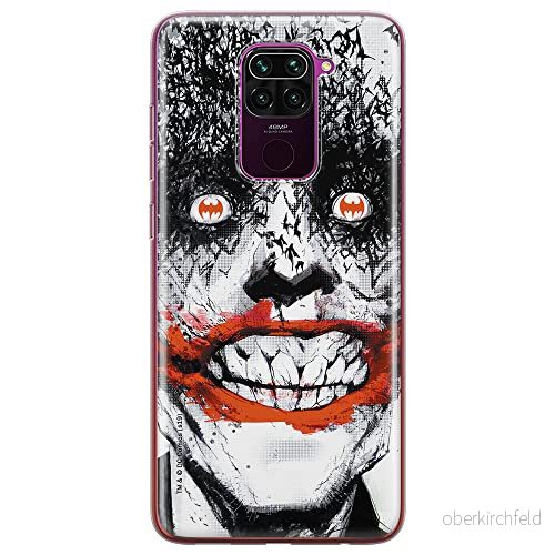 ERT GROUP mobiltelefonfodral för Xiaomi REDMI NOTE 9 originalt och officiellt licensierat DC mönster Joker 007 optimalt anpassad till formen på mobiltelefonen, fodral tillverkad av TPU plast 5903040336946