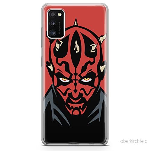 ERT GROUP mobiltelefonfodral för Samsung A41 originalt och officiellt licensierat Star Wars mönster Darth Maul 004 optimalt anpassad till formen på mobiltelefonen, fodral tillverkad av TPU plast 5903537525259