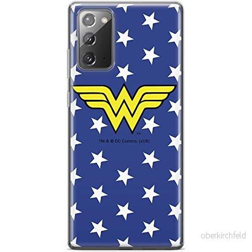ERT GROUP mobiltelefonfodral för Samsung GALAXY NOTE 20 originalt och officiellt licensierat DC mönster Wonder Woman 006 optimalt anpassad till formen på mobiltelefonen, fodral tillverkad av TPU plast 5903040453506