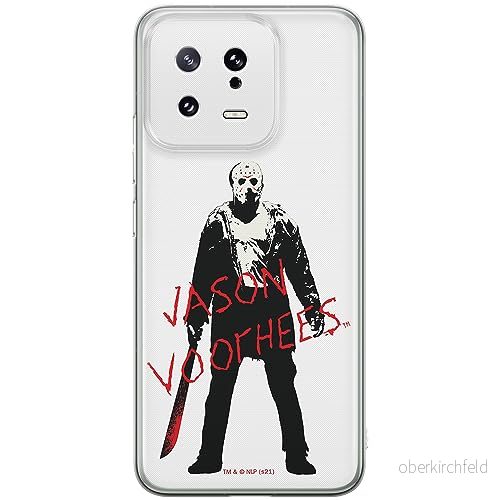 ERT GROUP mobiltelefonfodral för Xiaomi 13 originalt och officiellt licensierat Horror mönster Friday the 13th 017 optimalt anpassad till formen på mobiltelefonen, fodral tillverkad av TPU plast 5905511908430