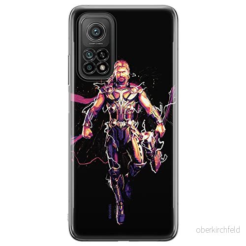 ERT GROUP Mobiltelefonskal för Xiaomi MI 10T 5G/MI PRO 5G original och officiellt licenserat Marvel mönster Thor 005 optimalt anpassat till mobiltelefonens form, fodral av TPU 5904805164606