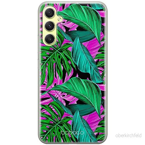 ERT GROUP mobiltelefonfodral för Samsung A34 5G originalt och officiellt licensierat Babaco mönster Plants 004 optimalt anpassad till formen på mobiltelefonen, fodral tillverkad av TPU plast 5905511775384