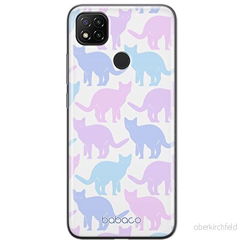 ERT GROUP mobiltelefonfodral för Xiaomi REDMI 9C originalt och officiellt licensierat Babaco mönster Cats 011 optimalt anpassad till formen på mobiltelefonen, fodral tillverkad av TPU plast 5905131054166