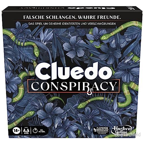 Cluedo Conspiracy brädspel för vuxna och tonåringar, tysk version 5010996186720