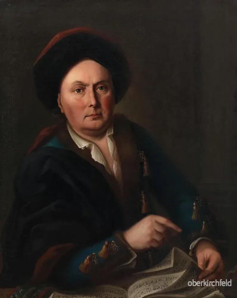 Målning Ludwig van Beethoven, den stora kompositören - Léopold Radoux | Konsttryck - Bild 2