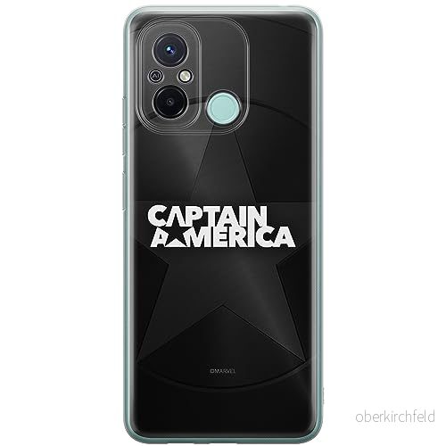 ERT GROUP mobiltelefonfodral för Xiaomi REDMI 12C/ 11A originalt och officiellt licensierat Marvel mönster Capitan America 024, fodral tillverkad av TPU plast 5905511852627