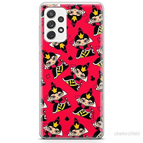 ERT GROUP mobiltelefonfodral för Samsung A53 5G originalt och officiellt licensierat Disney mönster Queen of Hearts 002 optimalt anpassad till formen på mobiltelefonen, fodral tillverkad av TPU plast 5905131430106