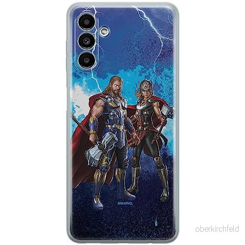 ERT GROUP mobiltelefonfodral för Samsung A13 5G/A04S originalt och officiellt licensierat Marvel mönster Thor 009 Vit optimalt anpassad till formen på mobiltelefonen, fodral tillverkad av TPU plast 5904805573682