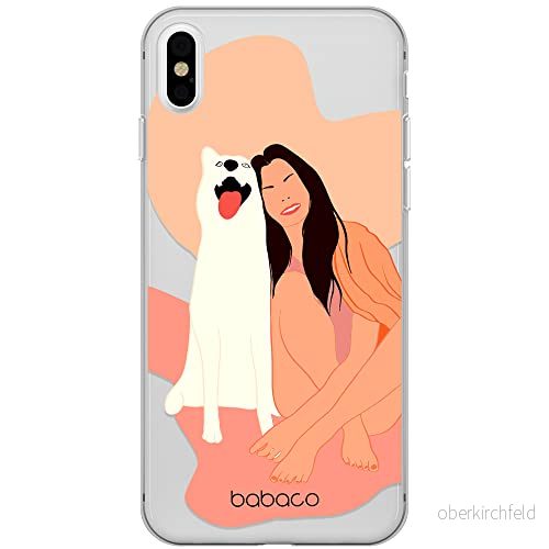ERT GROUP mobiltelefonfodral för Iphone XS Max originalt och officiellt licensierat Babaco mönster Dogs 005 optimalt anpassad till formen på mobiltelefonen, gedeeltelijk transparant 5905131026866