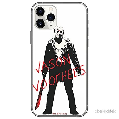 ERT GROUP mobiltelefonfodral för Iphone 11 PRO MAX originalt och officiellt licensierat Horror mönster Friday the 13th 017 anpassad till formen på mobiltelefonen, fodral tillverkad av TPU plast 5905511118914