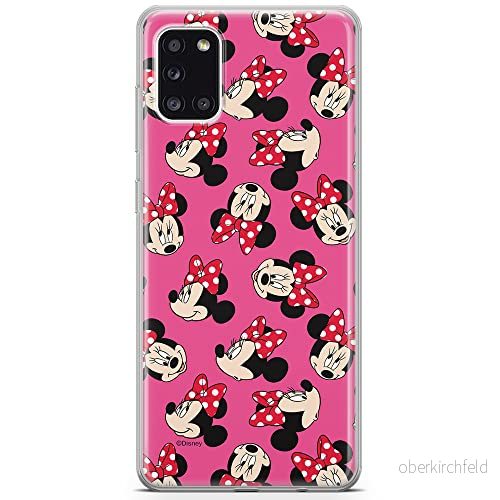 ERT GROUP mobiltelefonfodral för Samsung A31 originalt och officiellt licensierat Disney mönster Minnie 019 optimalt anpassad till formen på mobiltelefonen, fodral tillverkad av TPU plast 5903040213490