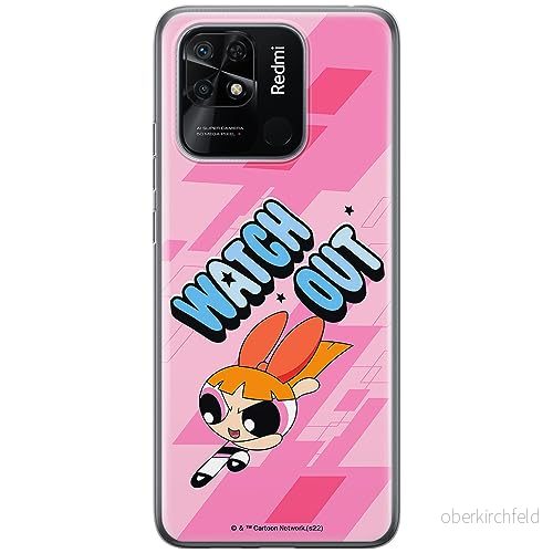 ERT GROUP mobiltelefonfodral för Xiaomi REDMI 10C originalt och officiellt licensierat The Powerpuff Girls mönster 035, fodral tillverkad av TPU plast 5905511980764