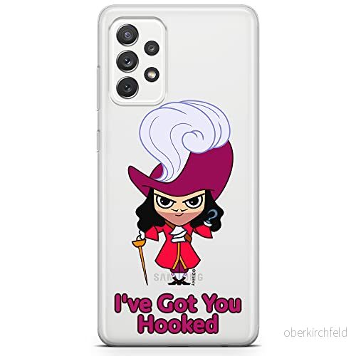 ERT GROUP mobiltelefonfodral för Samsung A33 5G originalt och officiellt licensierat Disney mönster James Hook 001 optimalt anpassad till formen på mobiltelefonen, gedeeltelijk transparant 5905131455895
