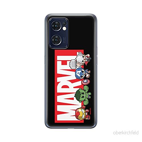 ERT GROUP mobiltelefonfodral för Oppo RENO 7 5G originalt och officiellt licensierat Marvel mönster 010 optimalt anpassad till formen på mobiltelefonen, fodral tillverkad av TPU plast 5905511314354