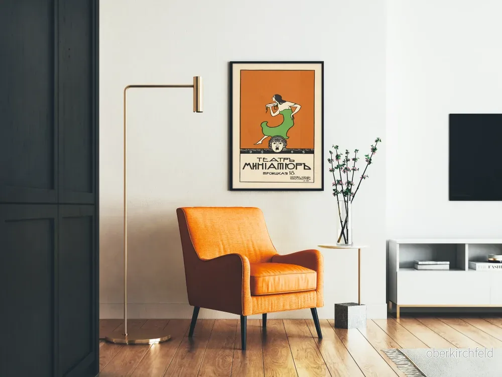 Miniatyrteaterposter för dekorativt vintageinredning - Bild 2