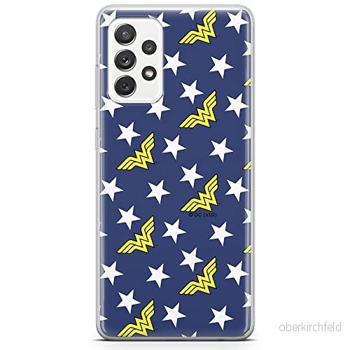 ERT GROUP mobiltelefonfodral för Samsung A73 5G originalt och officiellt licensierat DC mönster Wonder Woman 007 optimalt anpassad till formen på mobiltelefonen, fodral tillverkad av TPU plast 5904805514548