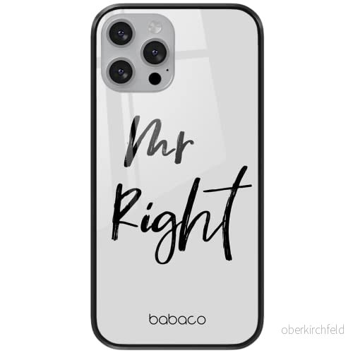 ERT GROUP mobiltelefonfodral för Samsung S21 originalt och officiellt licensierat Babaco mönster Mr Right 001 tillverkad av härdat glas, optimalt anpassat till mobilens form, skyddsfodral 5904805050480