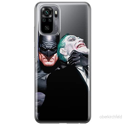 ERT GROUP mobiltelefonfodral för Xiaomi REDMI NOTE 10/ 10S originalt och officiellt licensierat DC mönster Batman i Joker 001 optimalt anpassad till formen på mobiltelefonen, gedeeltelijk transparant 5903537186009