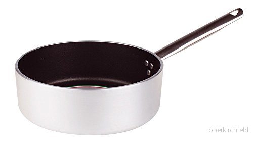 Agnelli Linea Krukor Aluminium 5 mm Platinum Hög kastrull med 1 Handtag 8007441139544 Agnelli Linea Krukor Aluminium 5 mm Platinum Hög kastrull med 1 Handtag 8007441139544