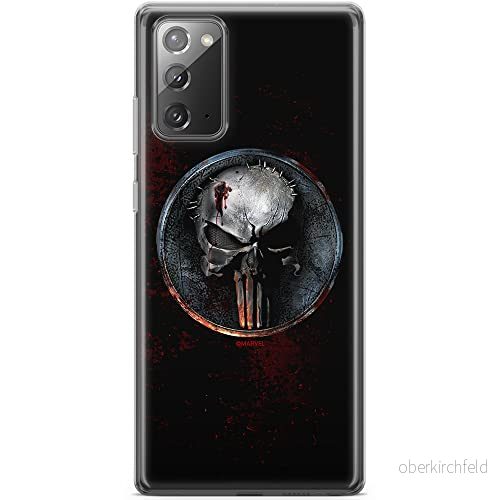 ERT GROUP mobiltelefonfodral för Samsung GALAXY NOTE 20 originalt och officiellt licensierat Marvel mönster Punisher 004 optimalt anpassad till formen på mobiltelefonen, fodral tillverkad av TPU plast 5903040451335