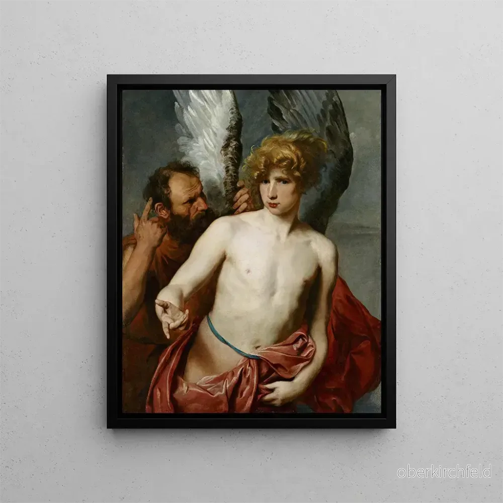Målning Dédale och Ikaros – Antoine van Dyck | Konsttryck Målning Dédale och Ikaros – Antoine van Dyck | Konsttryck