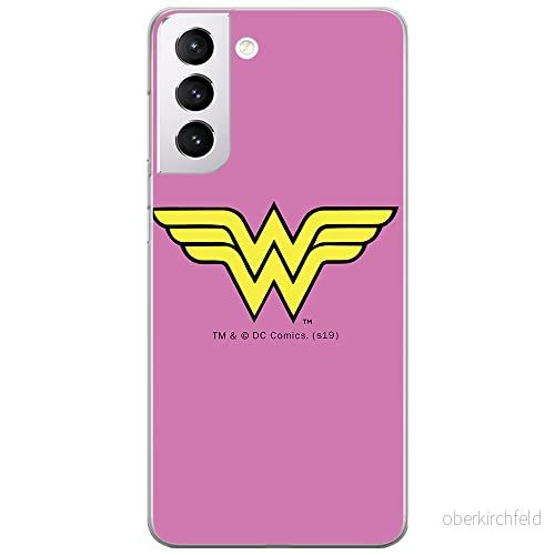 ERT GROUP mobiltelefonfodral för Samsung S21 PLUS originalt och officiellt licensierat DC mönster Wonder Woman 005 optimalt anpassad till formen på mobiltelefonen, fodral tillverkad av TPU plast 5903932379068