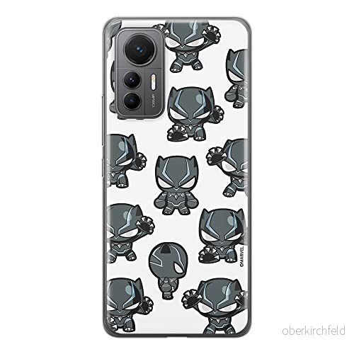 ERT GROUP mobiltelefonfodral för Xiaomi 12 LITE originalt och officiellt licensierat Marvel mönster Black Panther 016 optimalt anpassad till formen på mobiltelefonen, fodral tillverkad av TPU plast 5905511509996