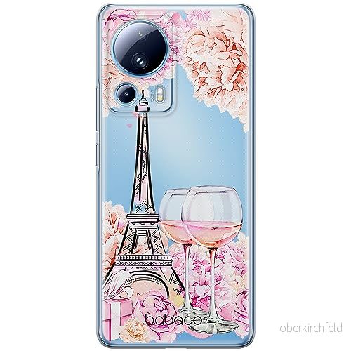 ERT GROUP mobiltelefonfodral för Xiaomi 13 LITE/CIVI 2 originalt och officiellt licensierat Babaco mönster Paris 001 optimalt anpassad till formen på mobiltelefonen, gedeeltelijk transparant 5905511924669