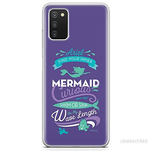 ERT GROUP mobiltelefonfodral för Samsung A03S originalt och officiellt licensierat Disney mönster Ariel 002 optimalt anpassad till formen på mobiltelefonen, fodral tillverkad av TPU plast 5903932997002