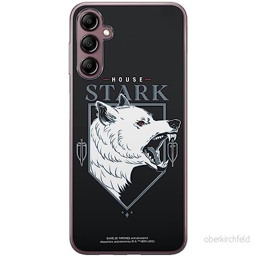 ERT GROUP mobiltelefonfodral för Samsung A14 4G/5G originalt och officiellt licensierat Game of Thrones mönster 007 optimalt anpassad till formen på mobiltelefonen, fodral tillverkad av TPU plast 5905511824587