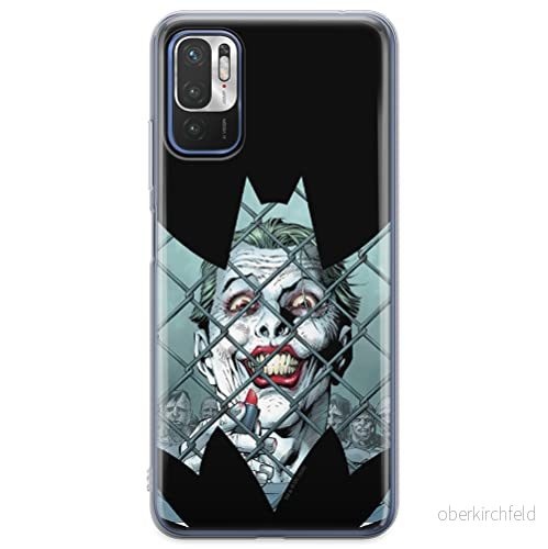 ERT GROUP mobiel telefoonhoesje voor Xiaomi REDMI NOTE 10 5G / POCO M3 PRO origineel en officieel erkend DC patroon Joker 009 aangepast aan de vorm van mobiele telefoon, hoesje is gemaakt TPU 5904805616136