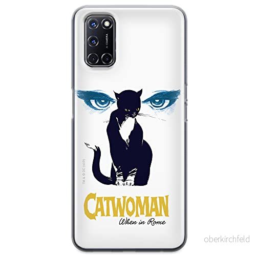 ERT GROUP mobiltelefonfodral för Oppo A92/ A72/ A52 originalt och officiellt licensierat DC mönster Catwoman 007 optimalt anpassad till formen på mobiltelefonen, fodral tillverkad av TPU plast 5903040210383