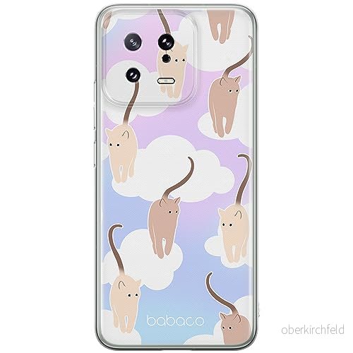 ERT GROUP mobiltelefonfodral för Xiaomi 13 originalt och officiellt licensierat Babaco mönster Cats 015 optimalt anpassad till formen på mobiltelefonen, fodral tillverkad av TPU plast 5905511904395