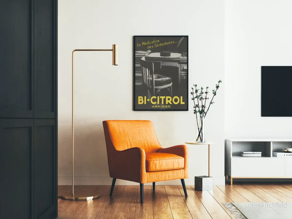 Vintageaffisch Bi-Citrol Sederenters medicinering - Bild 2