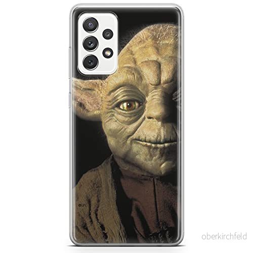 ERT GROUP mobiltelefonfodral för Samsung A73 5G originalt och officiellt licensierat Star Wars mönster Yoda 004 optimalt anpassad till formen på mobiltelefonen, fodral tillverkad av TPU plast 5904805523069