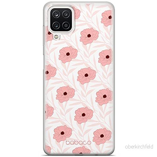 ERT GROUP mobiltelefonfodral för Samsung A12 / M12 originalt och officiellt licensierat Babaco mönster Flowers 017 optimalt anpassad till formen på mobiltelefonen, fodral tillverkad av TPU plast 5903932628074
