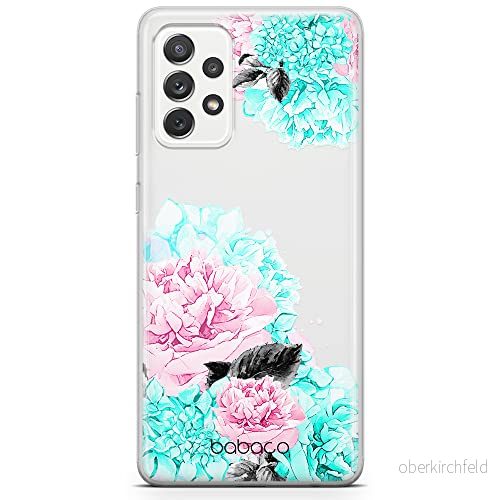 ERT GROUP mobiltelefonfodral för Samsung A53 5G originalt och officiellt licensierat Babaco mönster Flowers 002 optimalt anpassad till formen på mobiltelefonen, gedeeltelijk transparant 5904805385407