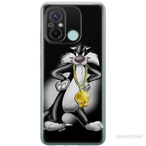 ERT GROUP mobiltelefonfodral för Xiaomi REDMI 12C/ 11A originalt och officiellt licensierat Looney Tunes mönster Sylvester 002, fodral tillverkad av TPU plast 5905511854782