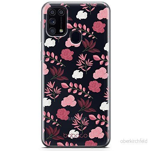 ERT GROUP mobiltelefonfodral för Samsung A31 originalt och officiellt licensierat Babaco mönster Flowers 020 optimalt anpassad till formen på mobiltelefonen, gedeeltelijk transparant 5903932640526