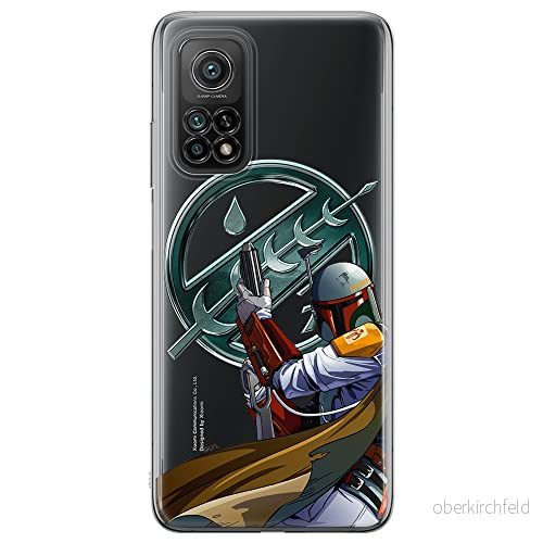 ERT GROUP mobiltelefonfodral för Xiaomi Redmi Note 11T 5G/11S 5G/POCO M4 Pro 5G originalt och officiellt licensierat Star Wars mönster Boba Fett 002, gedeeltelijk transparant 5904805625169