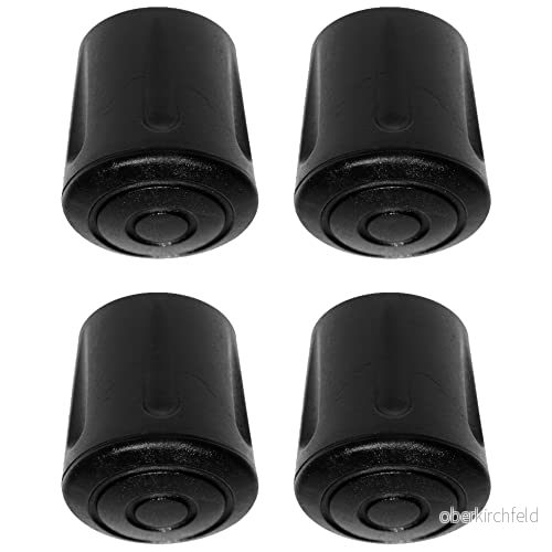 cyclingcolors 4X Stolsfot, förstärkt halkfri gummi, EPDM bord, pall stativ käpp (8 mm) 3666690044228