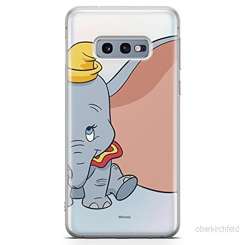 ERT GROUP mobiltelefonfodral för Samsung S10e originalt och officiellt licensierat Disney mönster Dumbo 007 optimalt anpassad till formen på mobiltelefonen, gedeeltelijk transparant 5902980260946