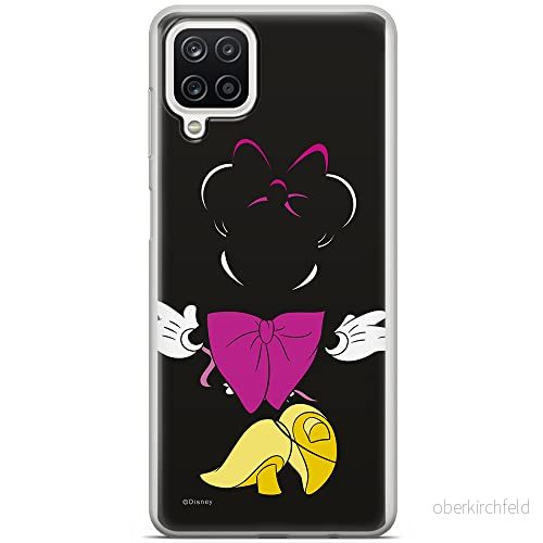 ERT GROUP mobiltelefonfodral för Samsung A12 / M12 originalt och officiellt licensierat Disney mönster Minnie 010 optimalt anpassad till formen på mobiltelefonen, fodral tillverkad av TPU plast 5903040101193