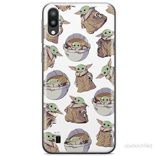 ERT GROUP mobiltelefonfodral för Samsung M10 originalt och officiellt licensierat Star Wars mönster Baby Yoda 028 optimalt anpassad till formen på mobiltelefonen, fodral tillverkad av TPU plast 5904805094606