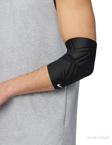 Nike Unisex Vuxen Pro armbågsärm armbågsbandage, svart, M 887791360984