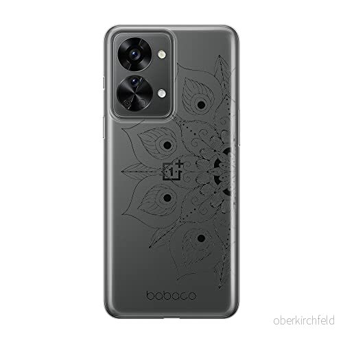 ERT GROUP mobiltelefonfodral för Oneplus NORD 2T 5G originalt och officiellt licensierat Babaco mönster Mandalas 002 optimalt anpassad till formen på mobiltelefonen, gedeeltelijk transparant 5905511271879