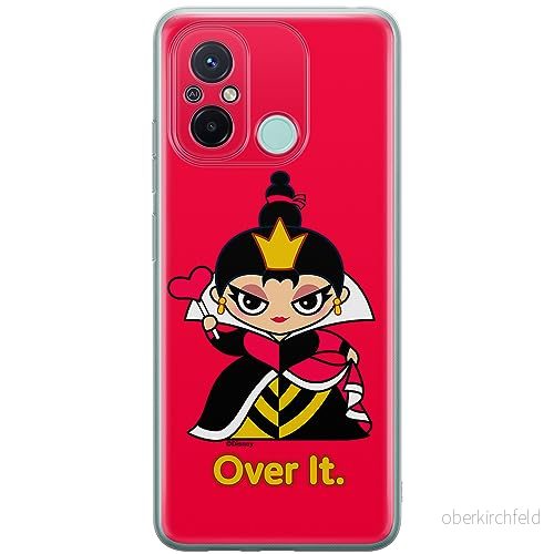 ERT GROUP mobiltelefonfodral för Xiaomi REDMI 12C/ 11A originalt och officiellt licensierat Disney mönster Queen of Hearts 001, fodral tillverkad av TPU plast 5905511849382